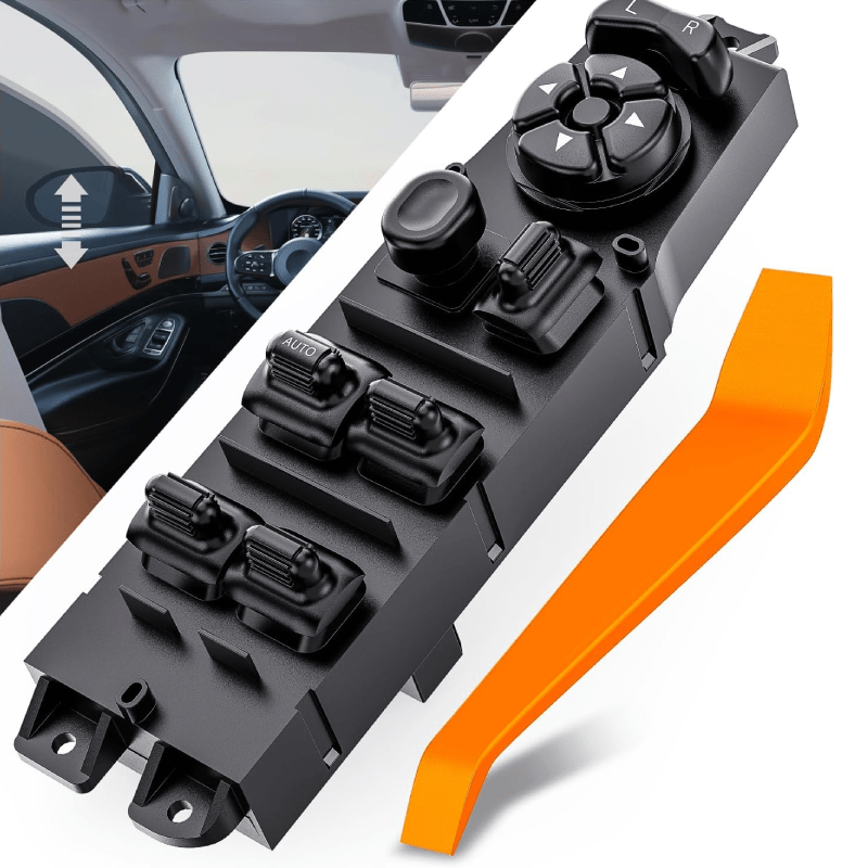 Rocker Switch Power Master Window Switch Compatible with 1997 1998 1999 2000 2001 Jeep Cherokee Front Left Driver Side